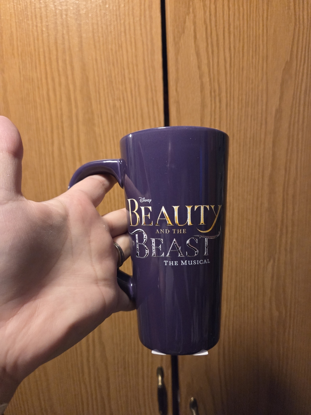 Beauty And The Beast The Musical Silhouette Romance Ceramic Mug - Picture 2 of 3